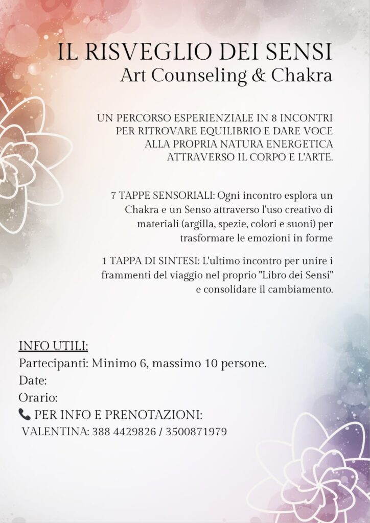 volantino il risveglio dei sensi